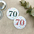 Bild in Galerie-Betrachter laden, Anstecker 70. Geburtstag