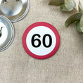 Bild in Galerie-Betrachter laden, Anstecker 60. Geburtstag