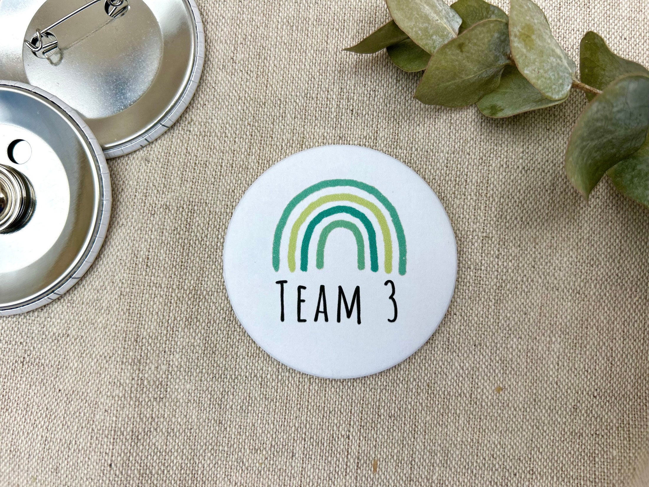 Teambutton Kindergeburtstag Anstecker