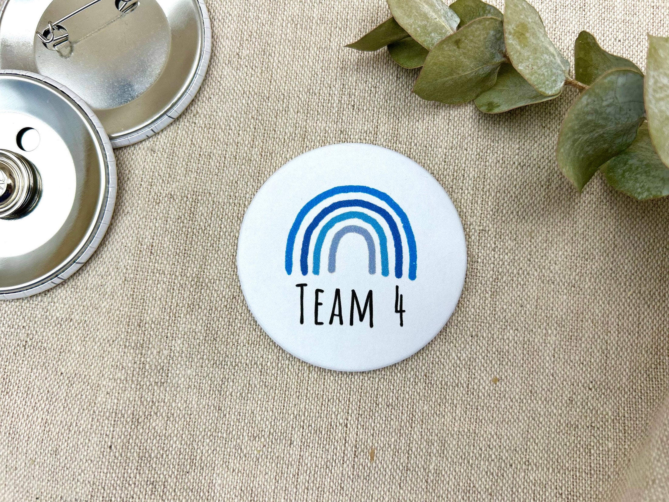 Teambutton Kindergeburtstag Anstecker