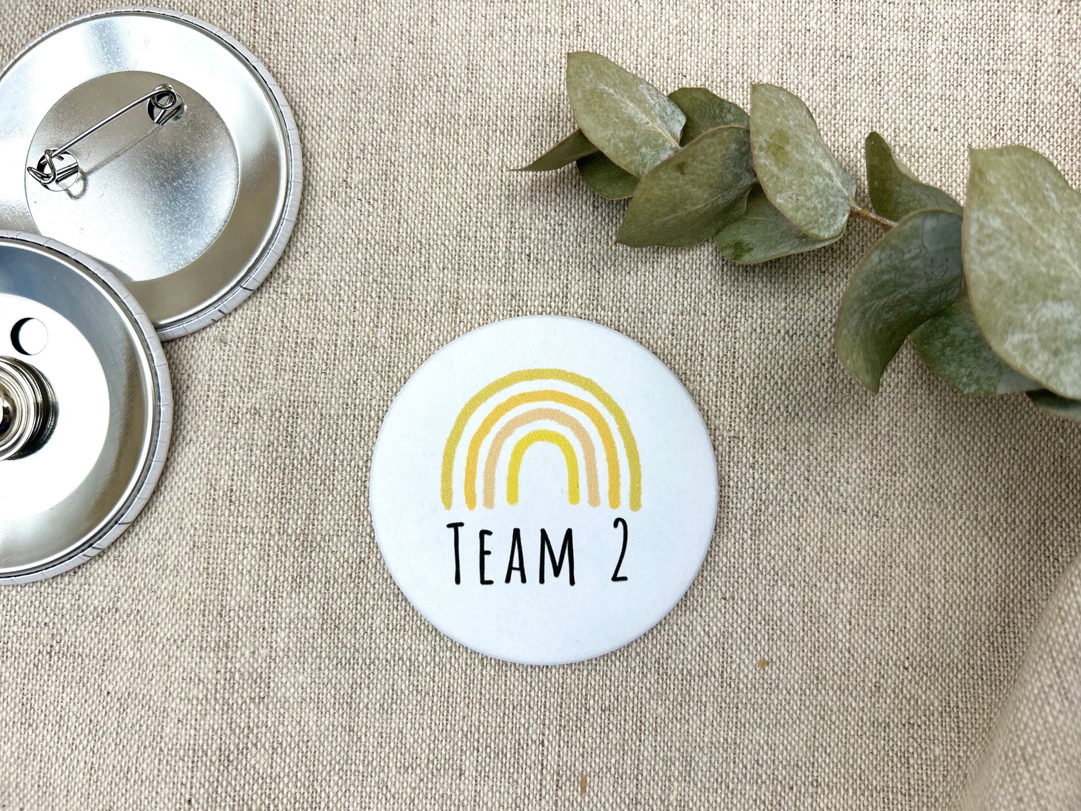 Teambutton Kindergeburtstag Anstecker