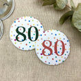 Bild in Galerie-Betrachter laden, Anstecker 80. Geburtstag