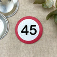 Bild in Galerie-Betrachter laden, Anstecker 45. Geburtstag