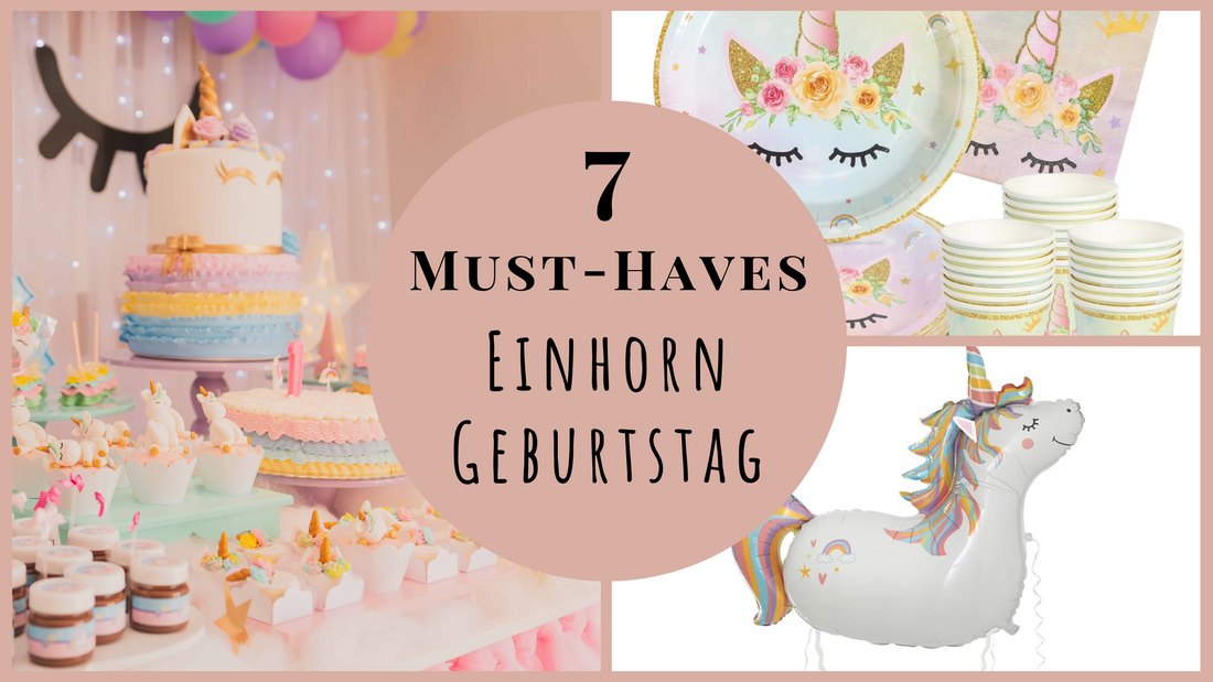 7 Must-haves für eine magische Einhorn-Geburtstagsfeier für Kinder