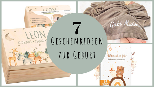 7 kreative Geschenkideen zur Geburt: Besondere Geschenke für den neuen Erdenbürger