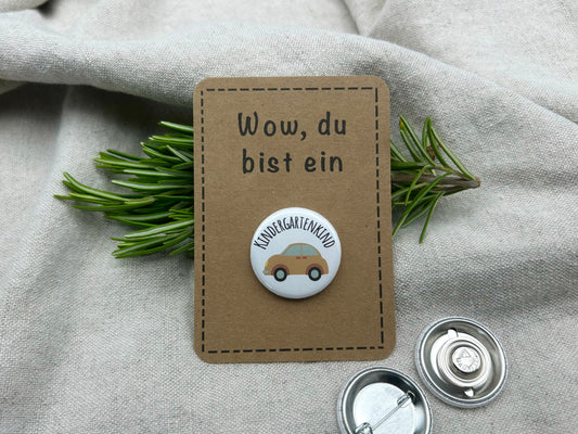 Anstecker Kindergarten AUTO