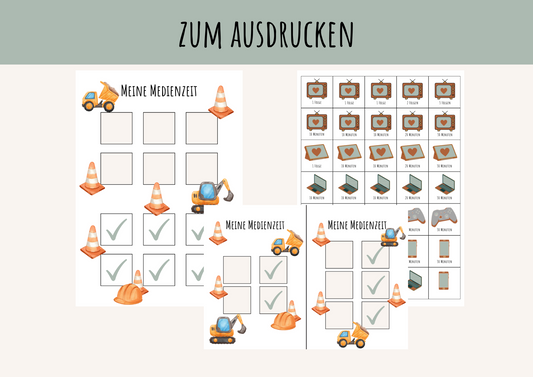 Medienzeitplaner Baustelle