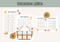 Bild in Galerie-Betrachter laden, Einkaufsliste Kinder | DIGITALER DOWNLOAD | Einkaufszettel Montessori
