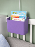 Bild in Galerie-Betrachter laden, Buchorganizer (geriffelt) für Baby- & Kinderbett – 3D-Druckdatei
