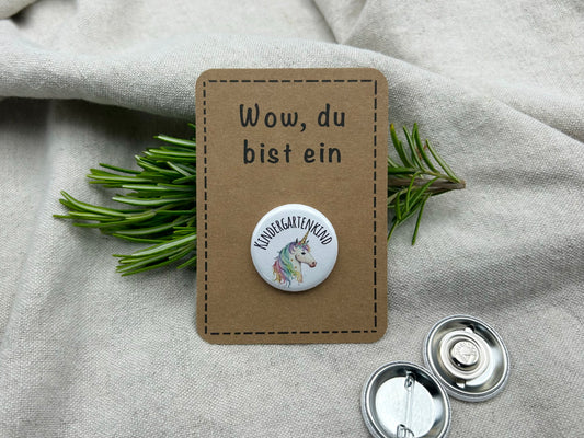 Anstecker Kindergarten EINHORN