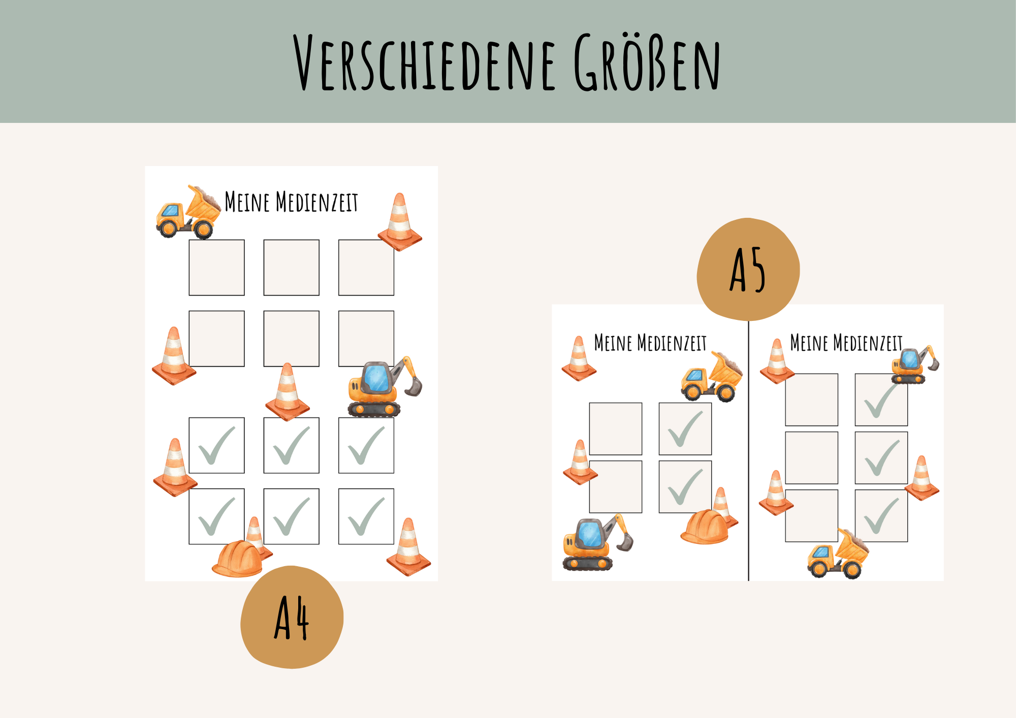 Medienzeitplaner Baustelle