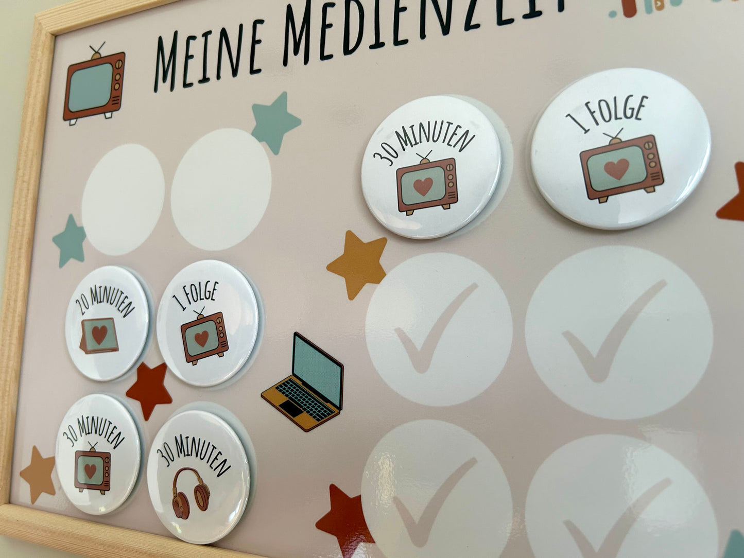 Medienzeittafel für Kinder 30cm x 40cm