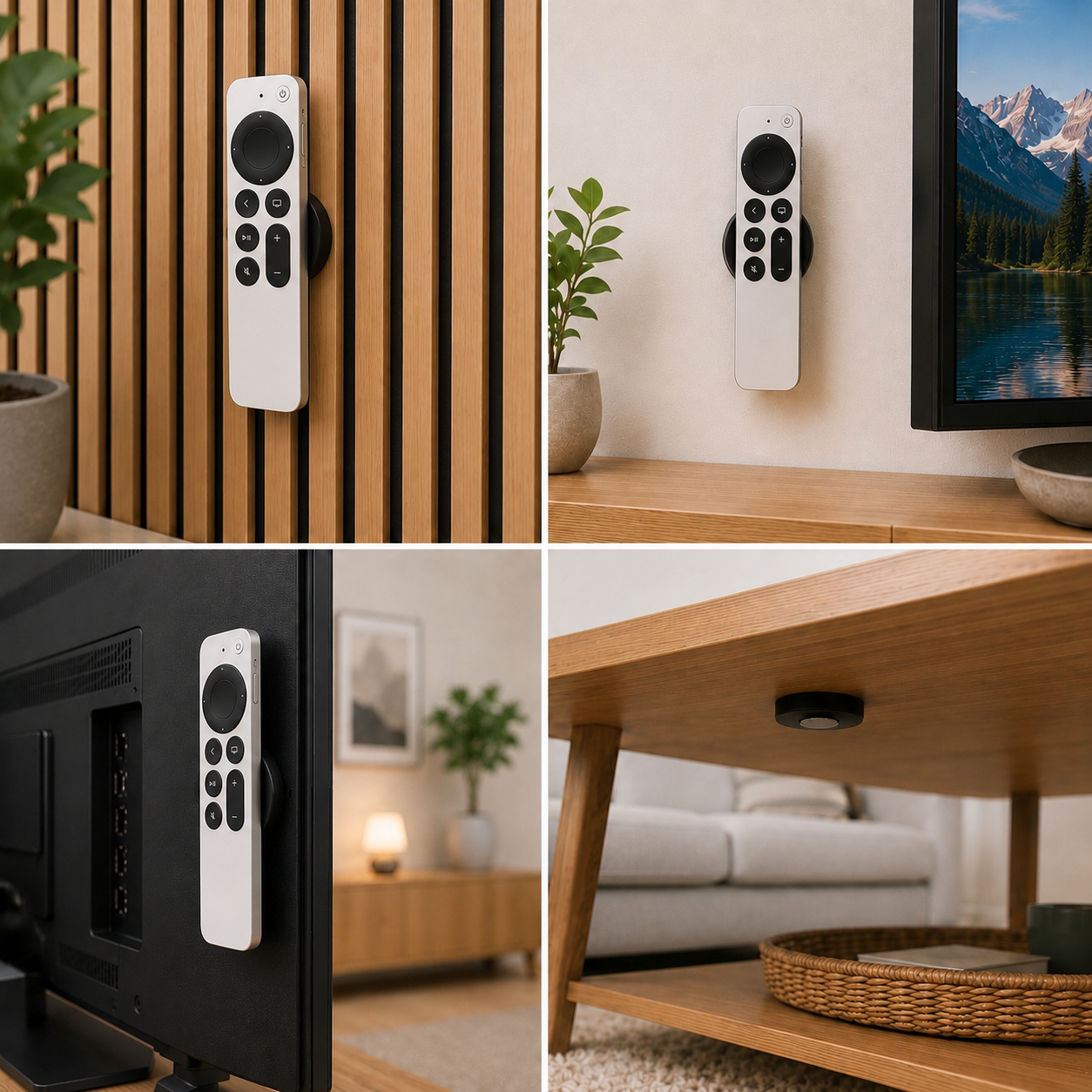 Apple TV Fernbedienung Halterung – Magnetische Wandhalterung 3MF