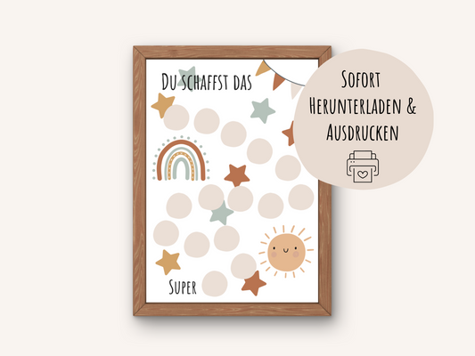 Belohnungstafel | Boho
