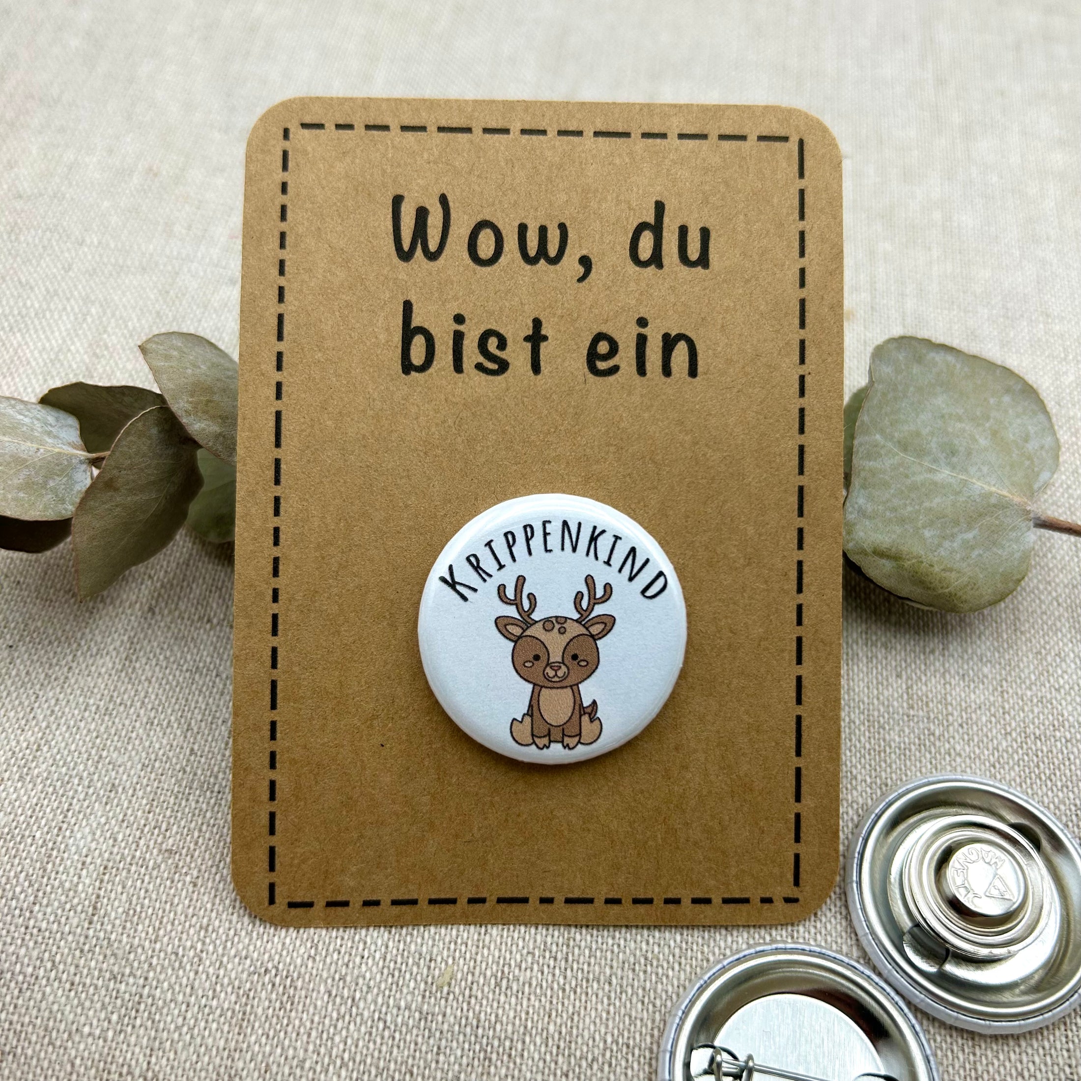 Anstecker Krippenkind REH
