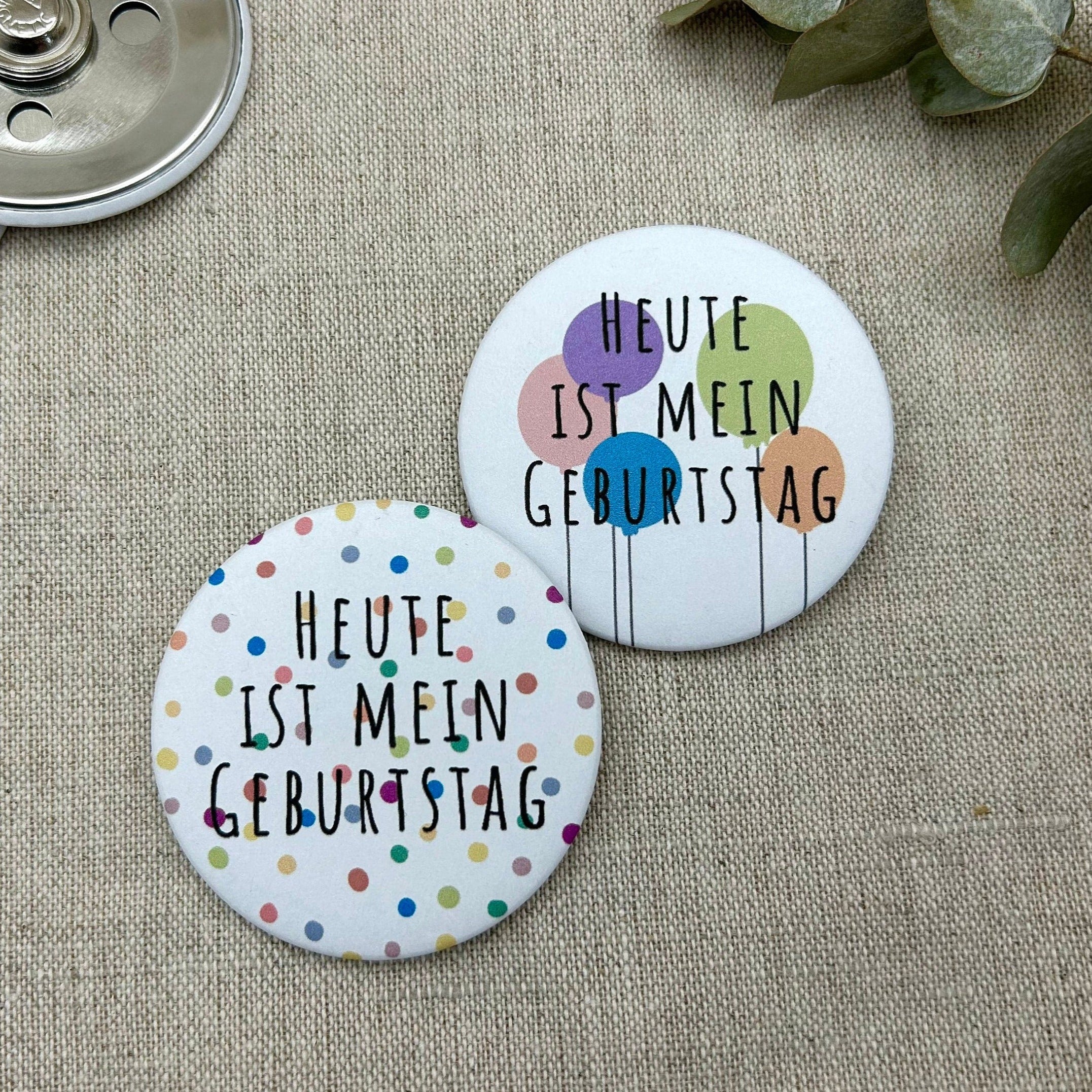 Anstecker Geburtstagskind