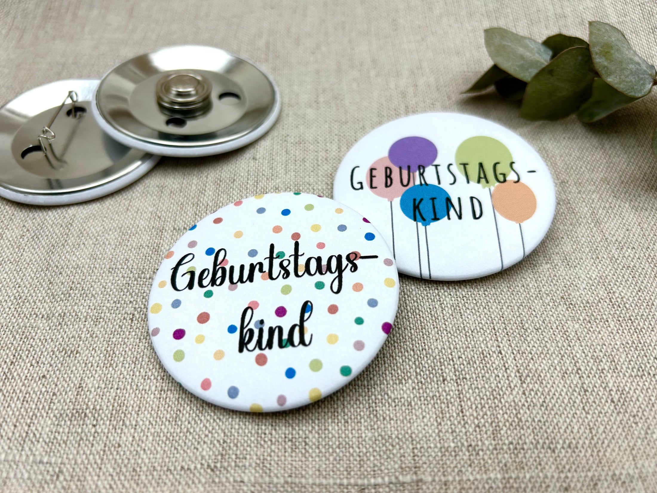 Anstecker Geburtstagskind
