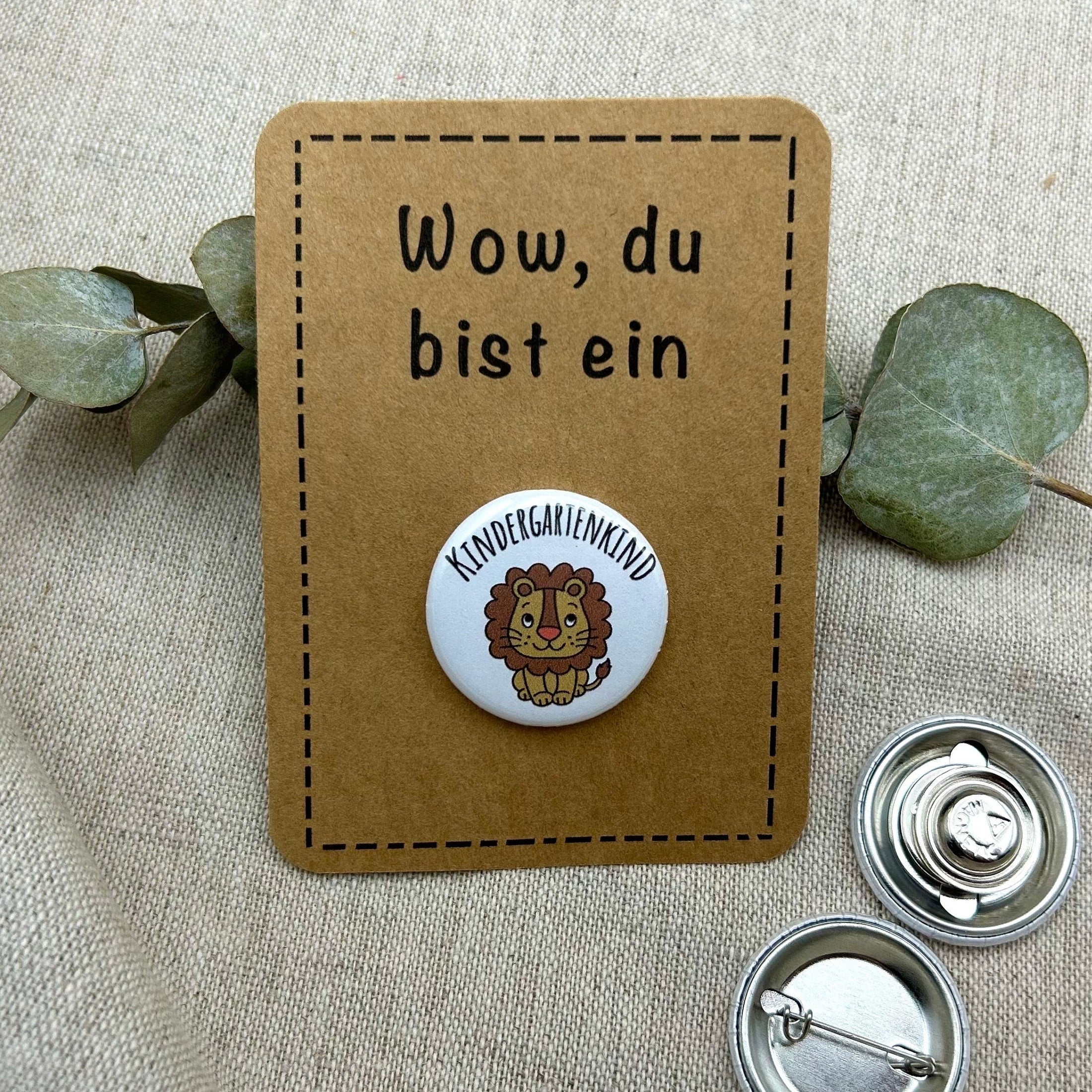 Anstecker Kindergarten LÖWE